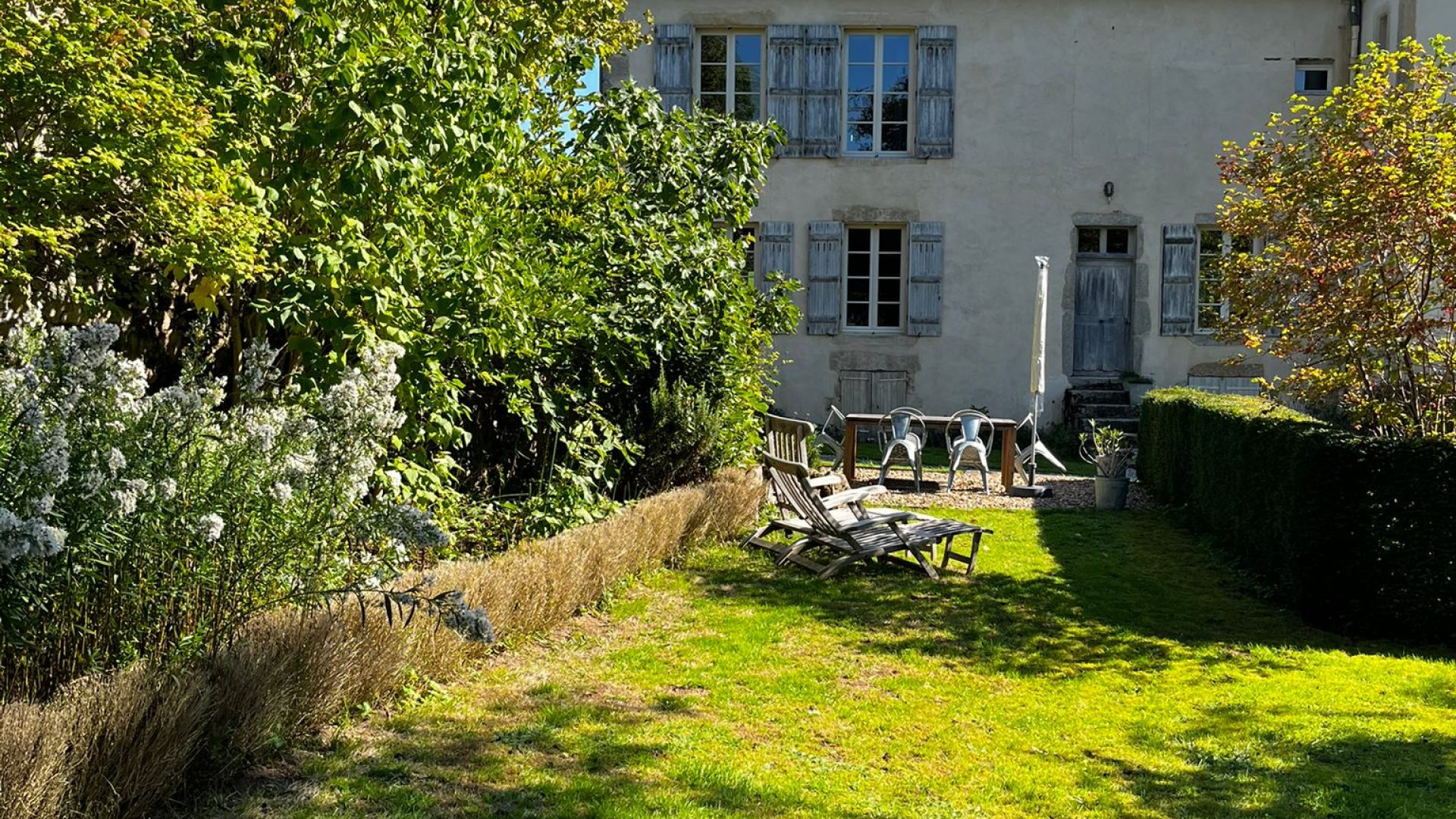 Achtertuin